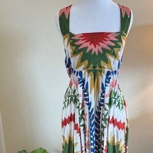 Anthropologie Summer Maxi Length Dress